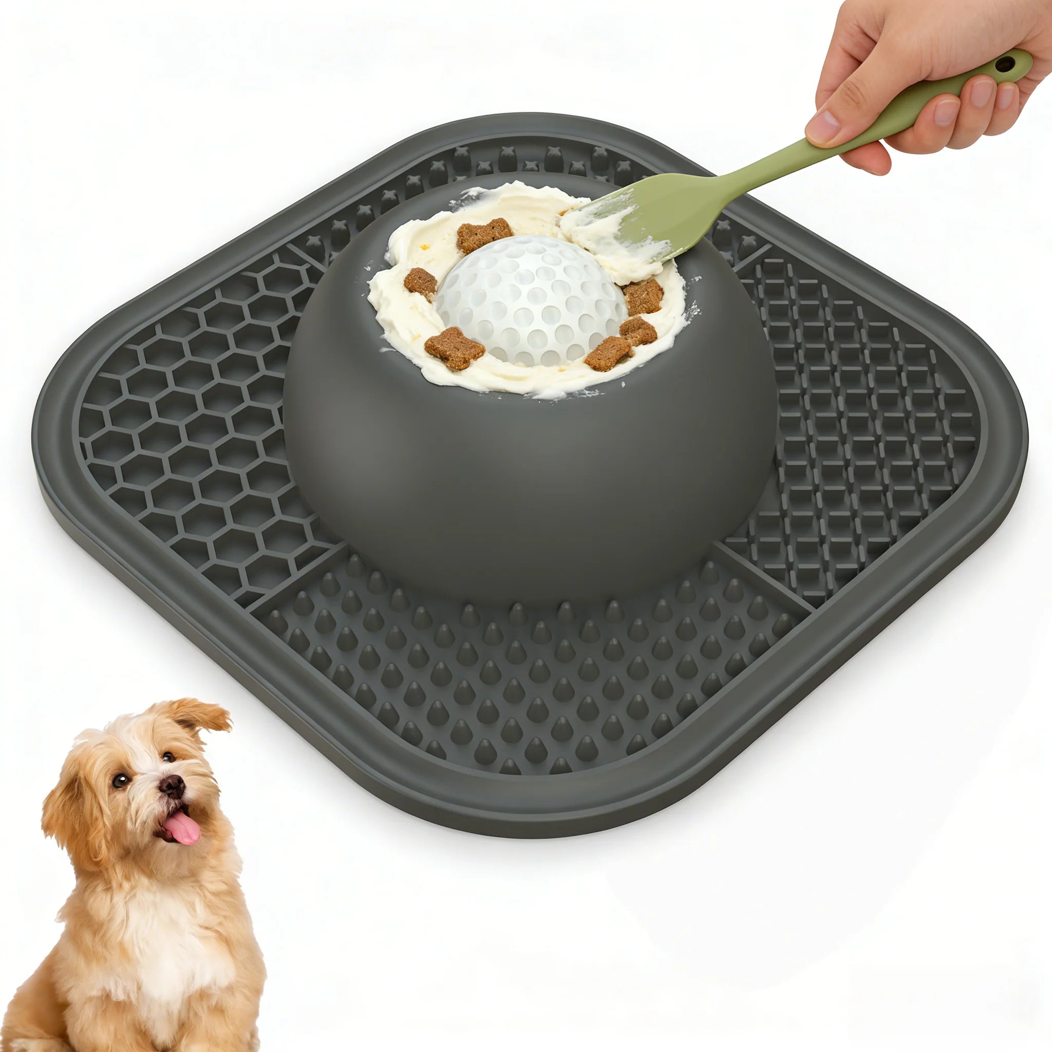 Pawcify Lick Mat & Ball