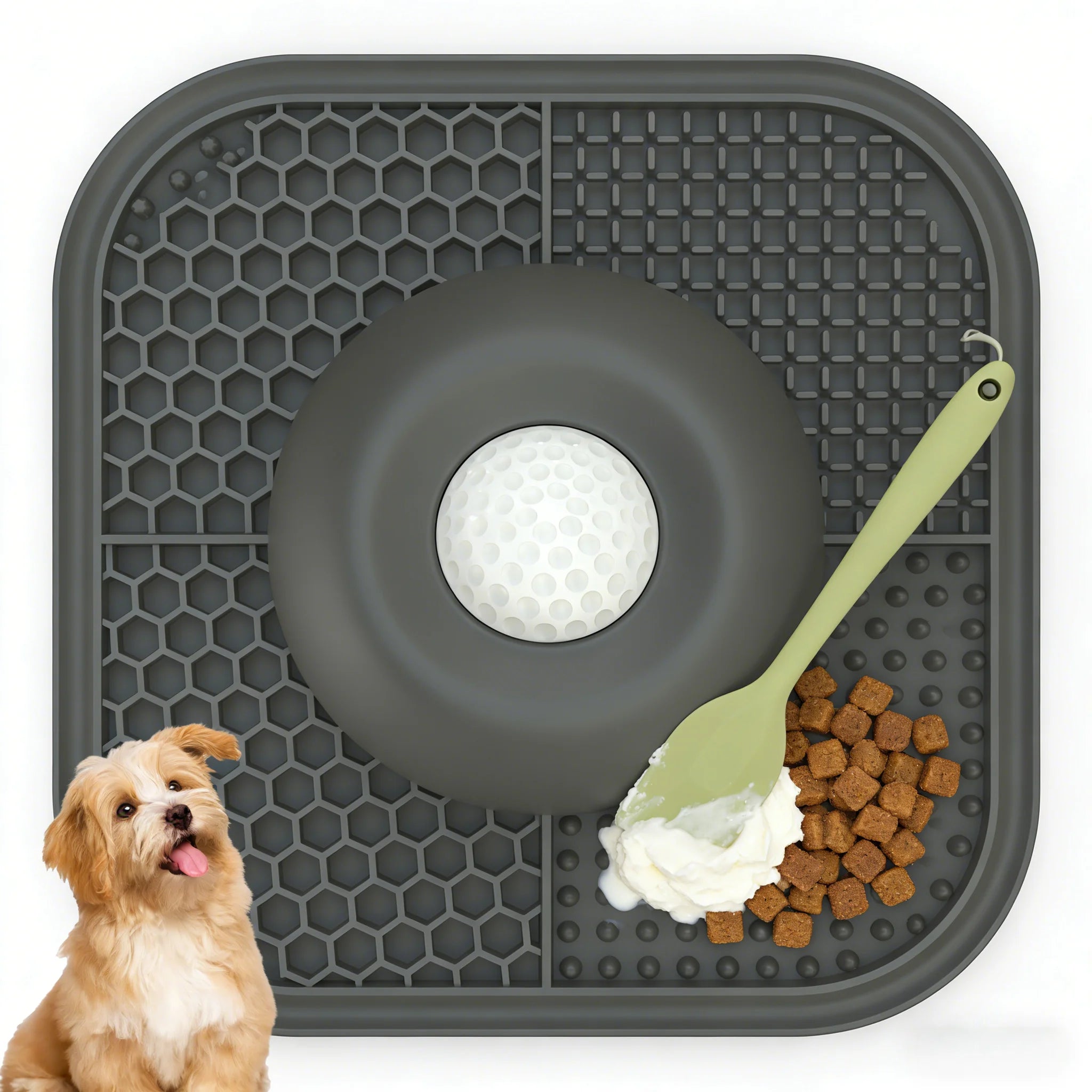 Pawcify Lick Mat & Ball