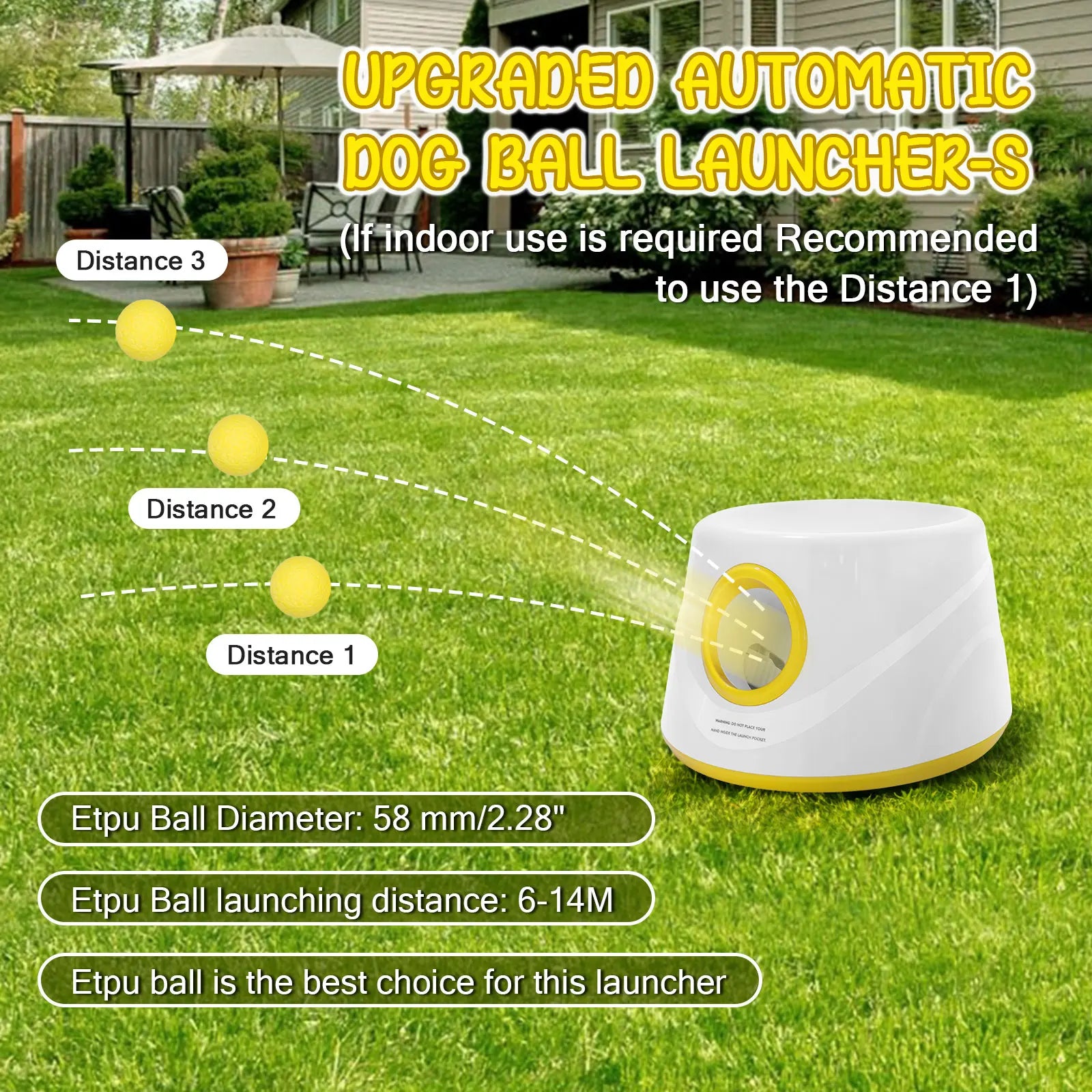 Pawcify Fetch - Automatic Ball Launcher