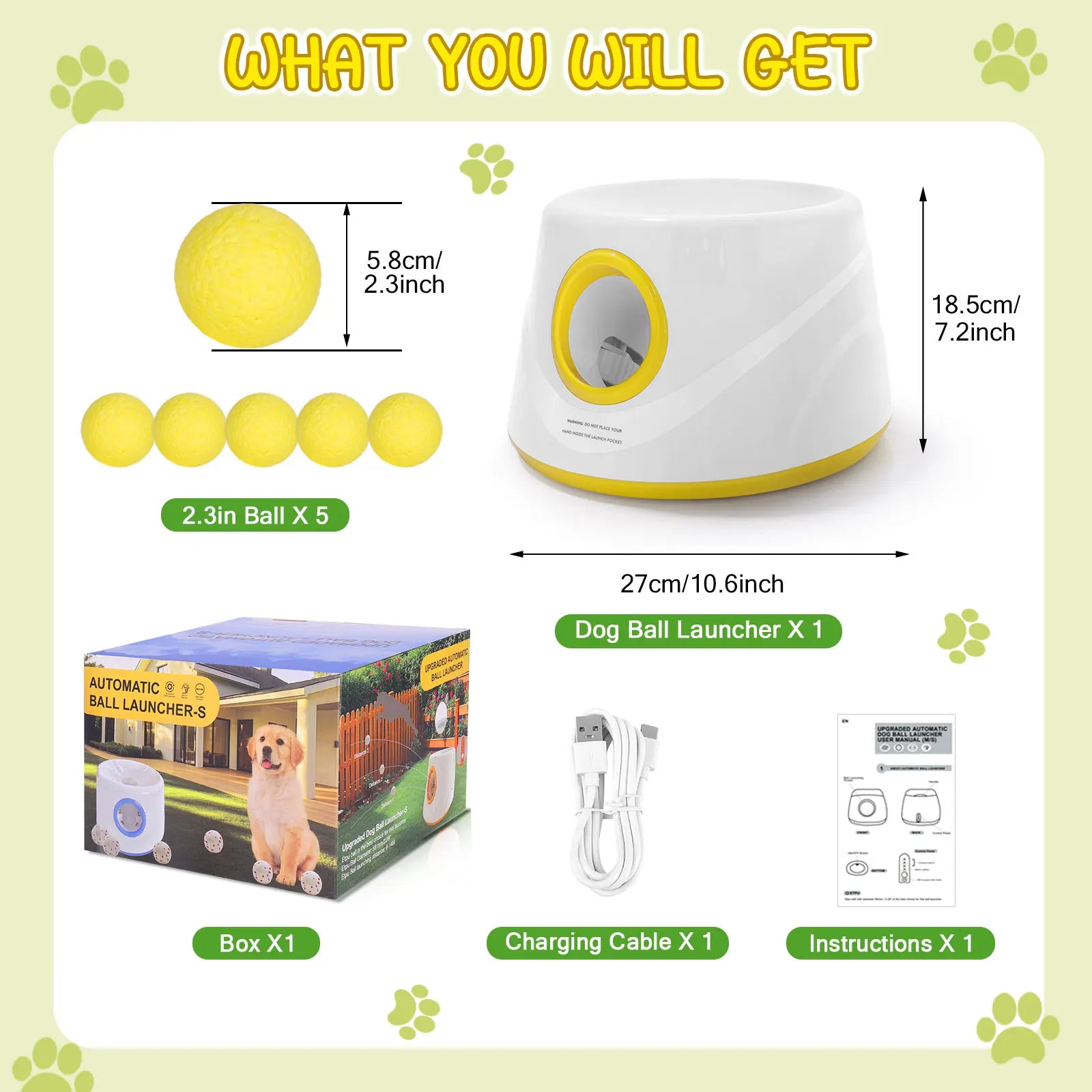 Pawcify Fetch - Automatic Ball Launcher