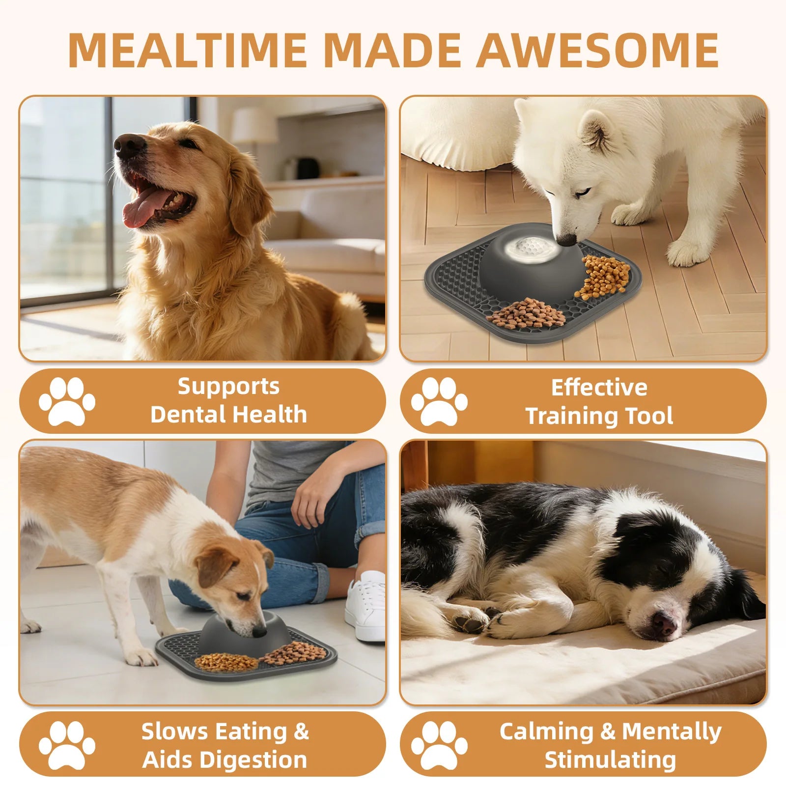 Pawcify Lick Mat & Ball