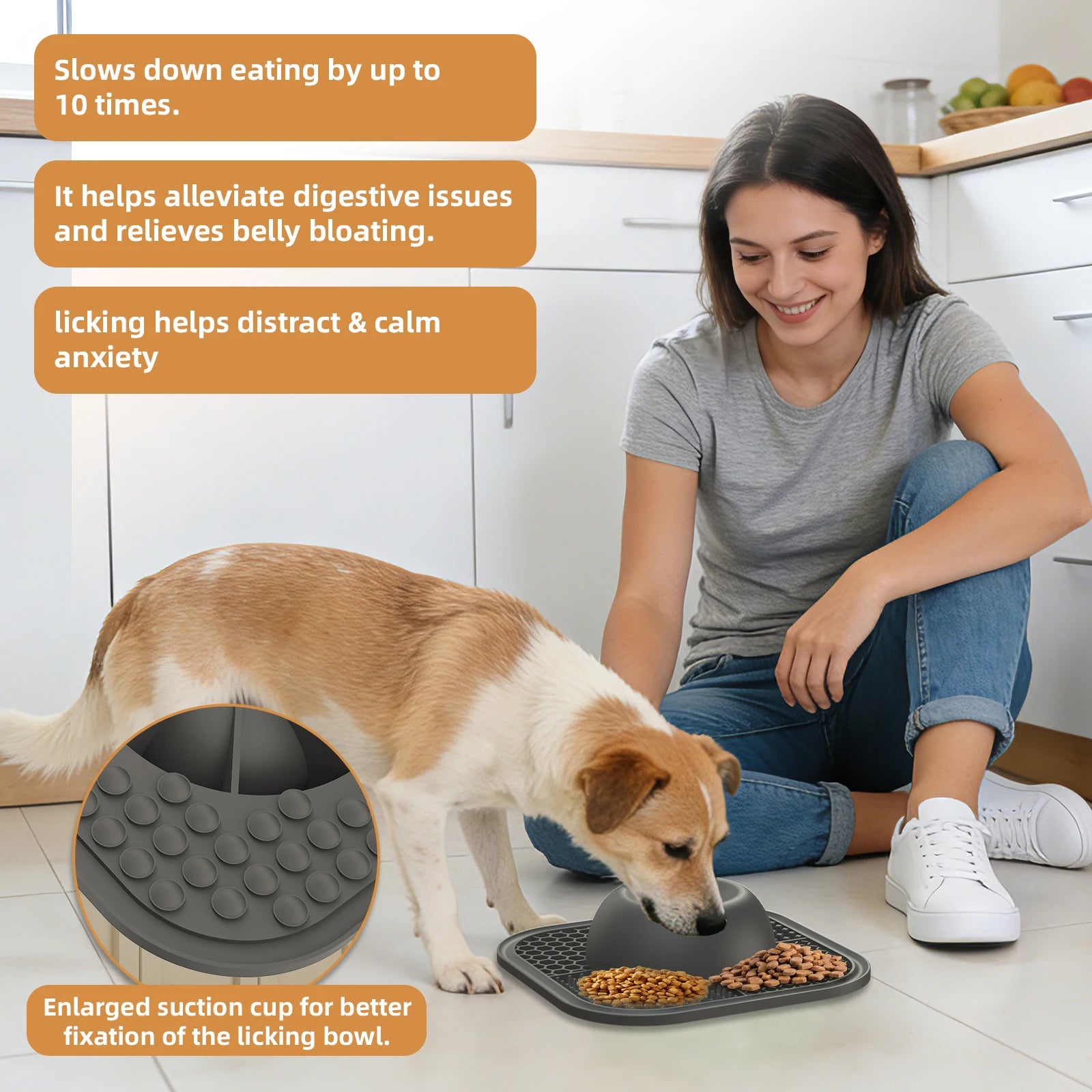 Pawcify Lick Mat & Ball