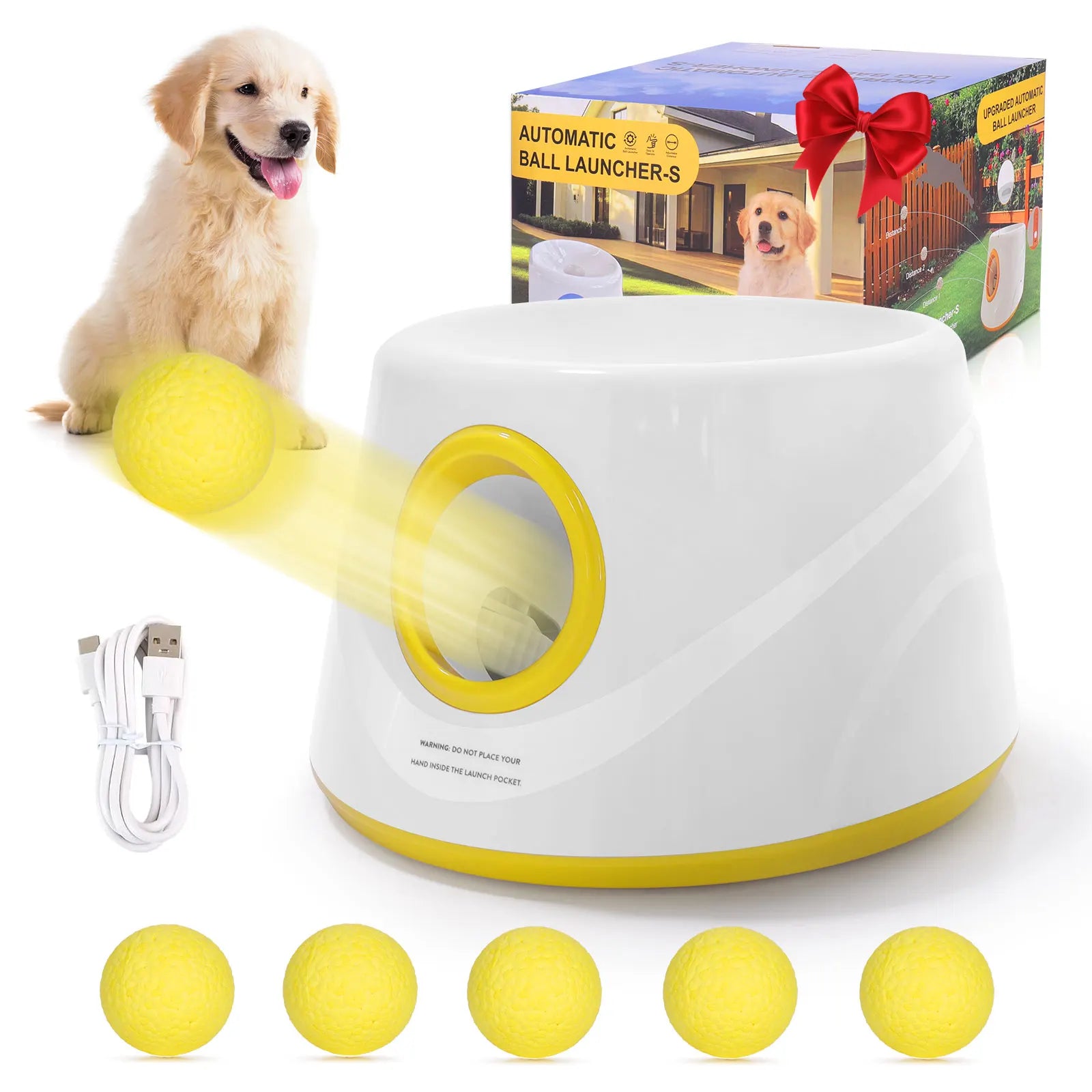 Pawcify Fetch - Automatic Ball Launcher