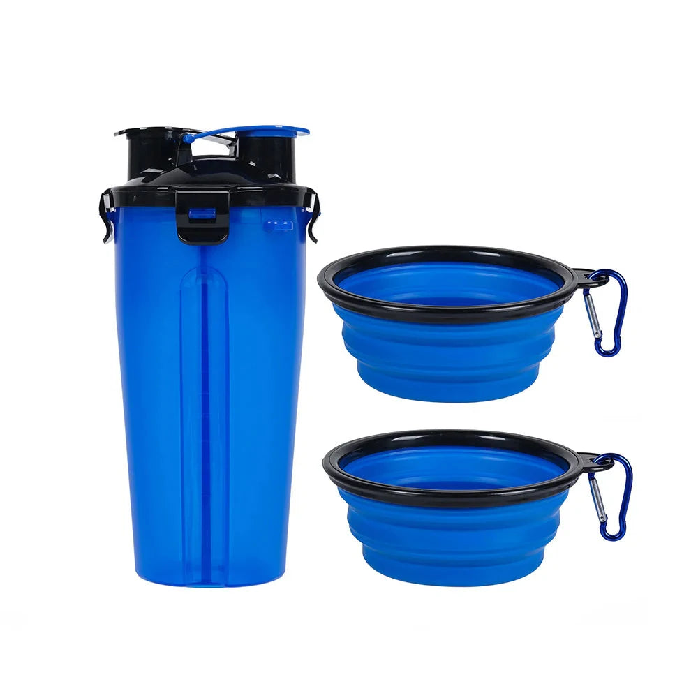 Pawcify Trail - 2-in-1 Travel Bottle & Bowl