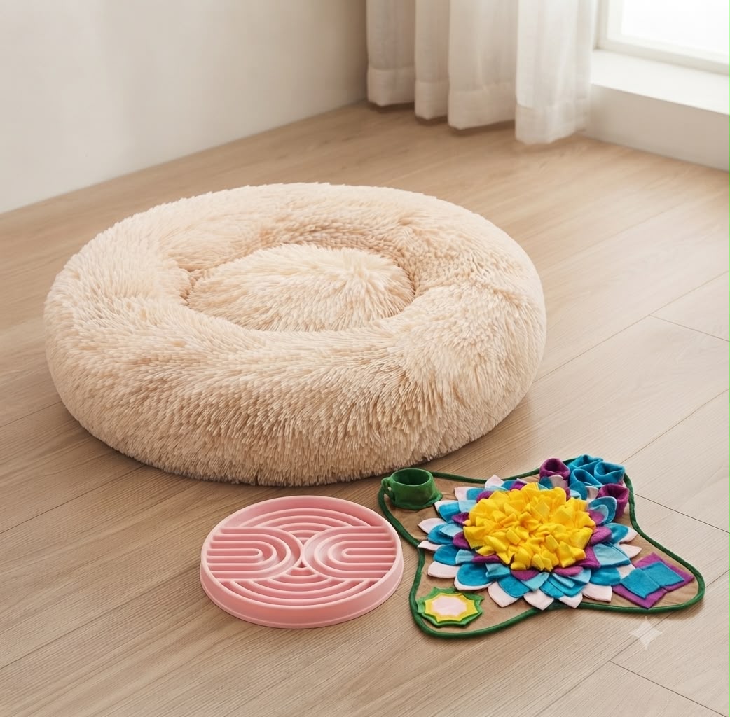 Medium Pawcify Nest Bed 70CM Bundle 15%