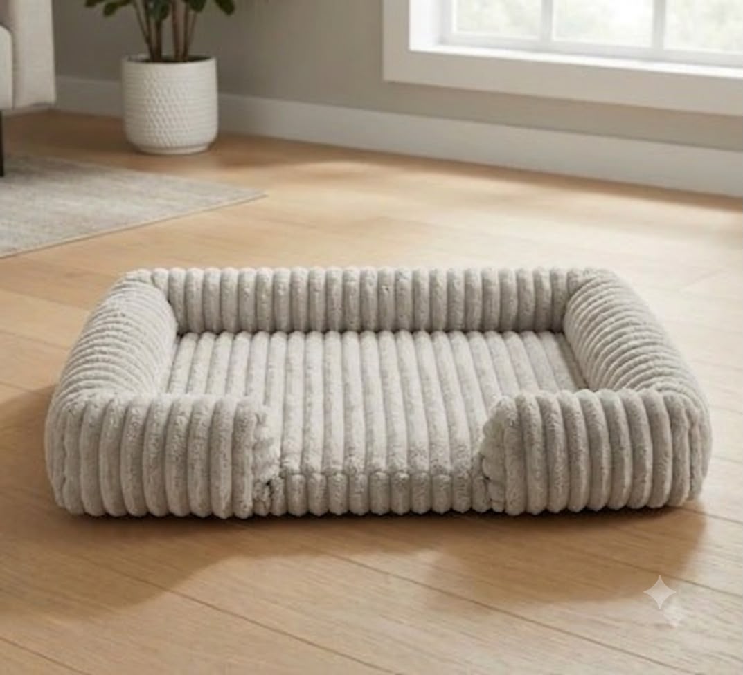 Pawcify Steady - Cosy Bolster Bed