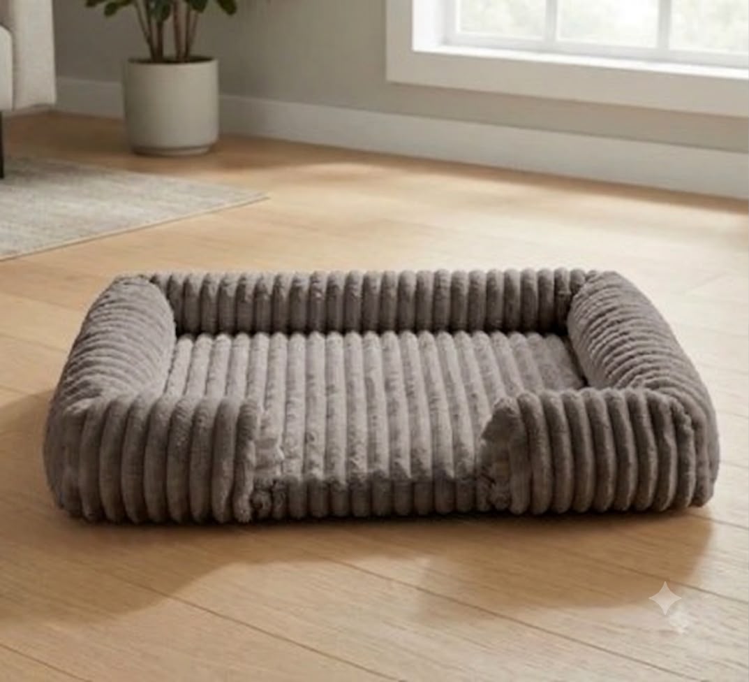 Pawcify Steady - Cosy Bolster Bed