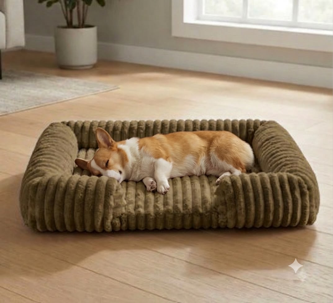 Pawcify Steady - Cosy Bolster Bed