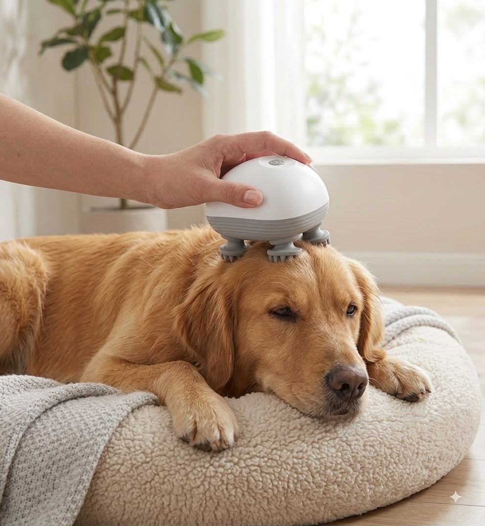 Pawcify Pamper - Handheld Pet Massager