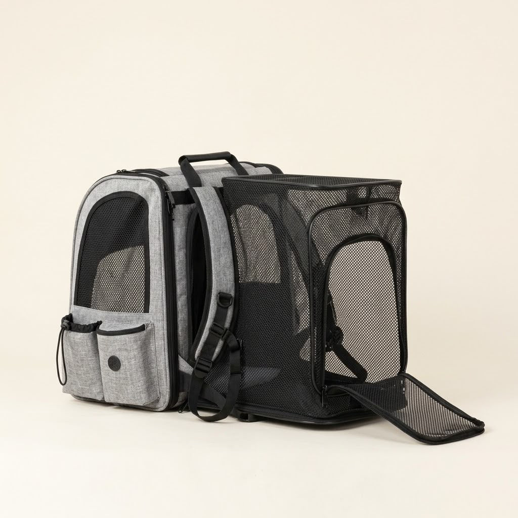Pawcify Voyage Feline - Expandable Cat Carrier