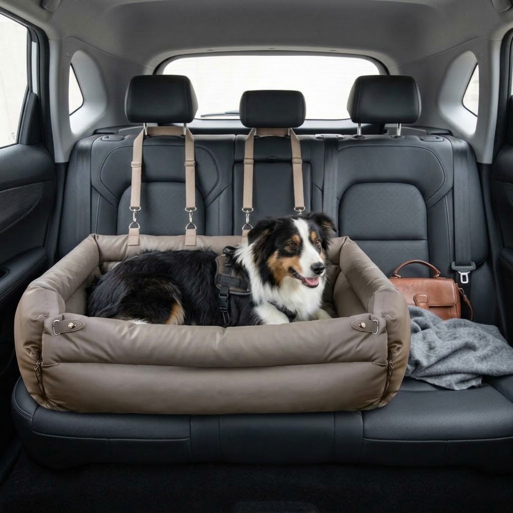 Pawcify Voyage Plus - Large Pet Car Bed